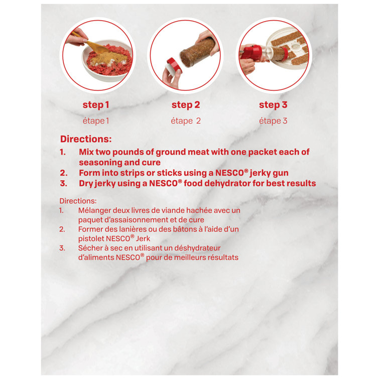 Nesco American Harvest Open Country Variety Pack Boxed Jerky Seasoning/Cure Mix & Reviews